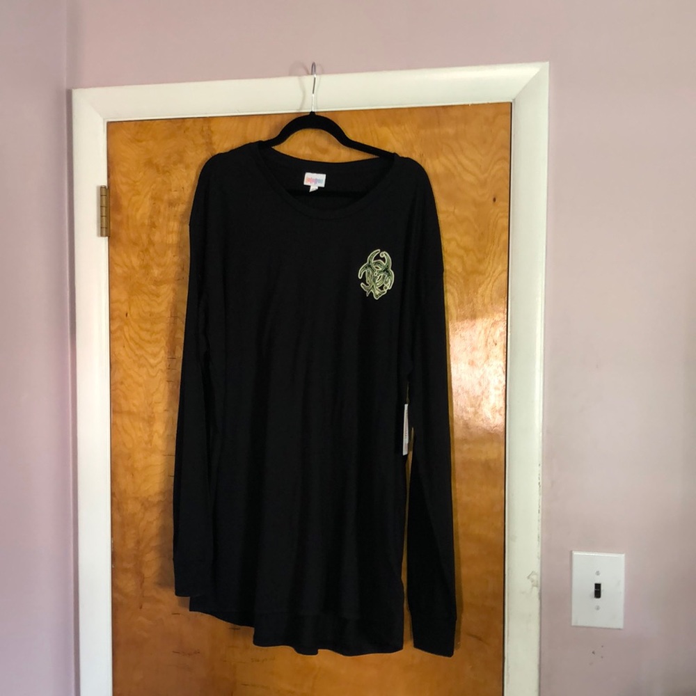 LuLaRoe L/S Hudson Halloween ZOMBIES 3XL